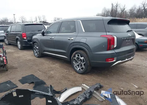 2022 Hyundai Palisade Calligraphy z USA, uszkodzony, nr VIN KM8R7DHEXNU483373